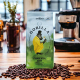 Gorilla Foresta Koffie 6 x 1000 g hele geroosterde bonen | Arabica-melange | Portafilter en volautomatische espressomachines | Espresso koffie