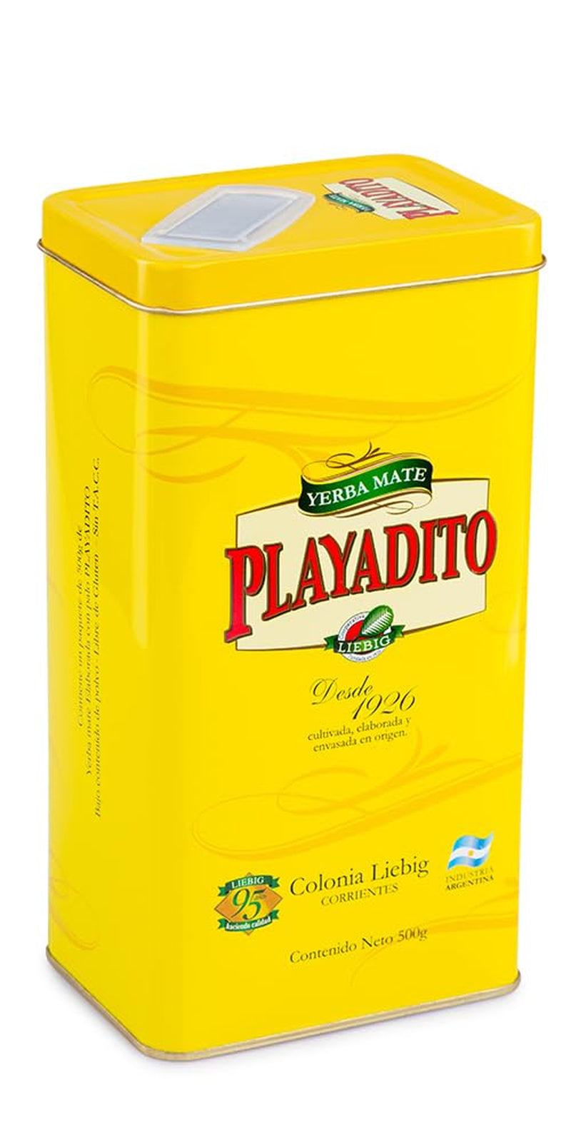 - Yerbero De Chapa Bevat 500 G Yerba Mate met stokken, ideaal om te delen met vrienden