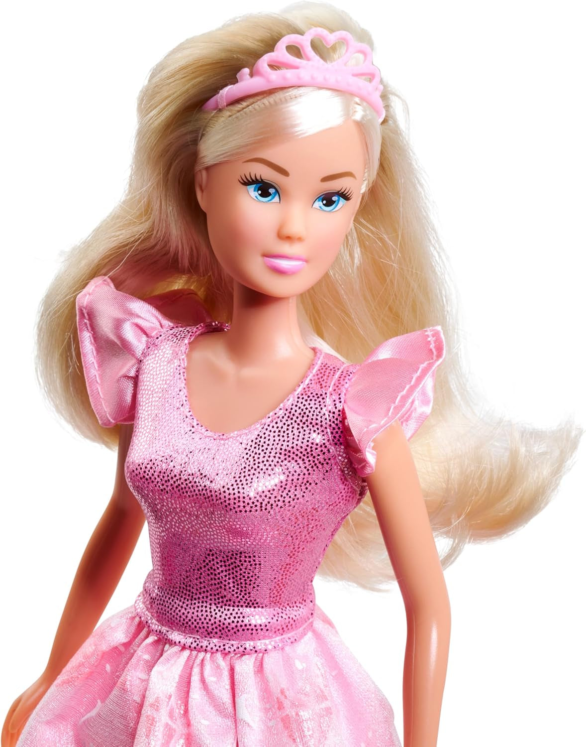 Simba Steffi Love Princess Diamanten prinses speelpop met magische schatkist, scepter en diamanten, 29 cm, vanaf 3 jaar