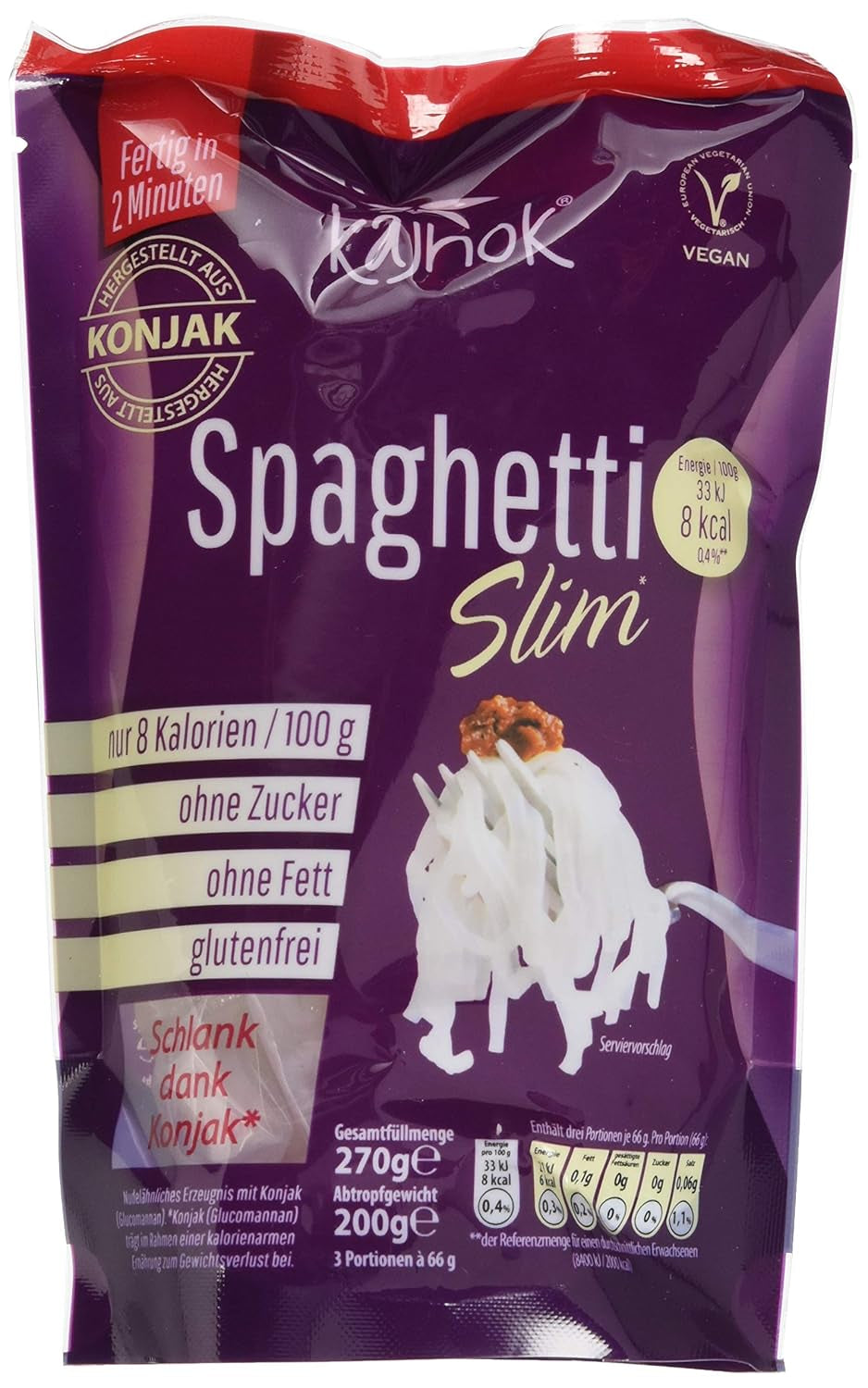 Dunne vegan spaghetti, 200g