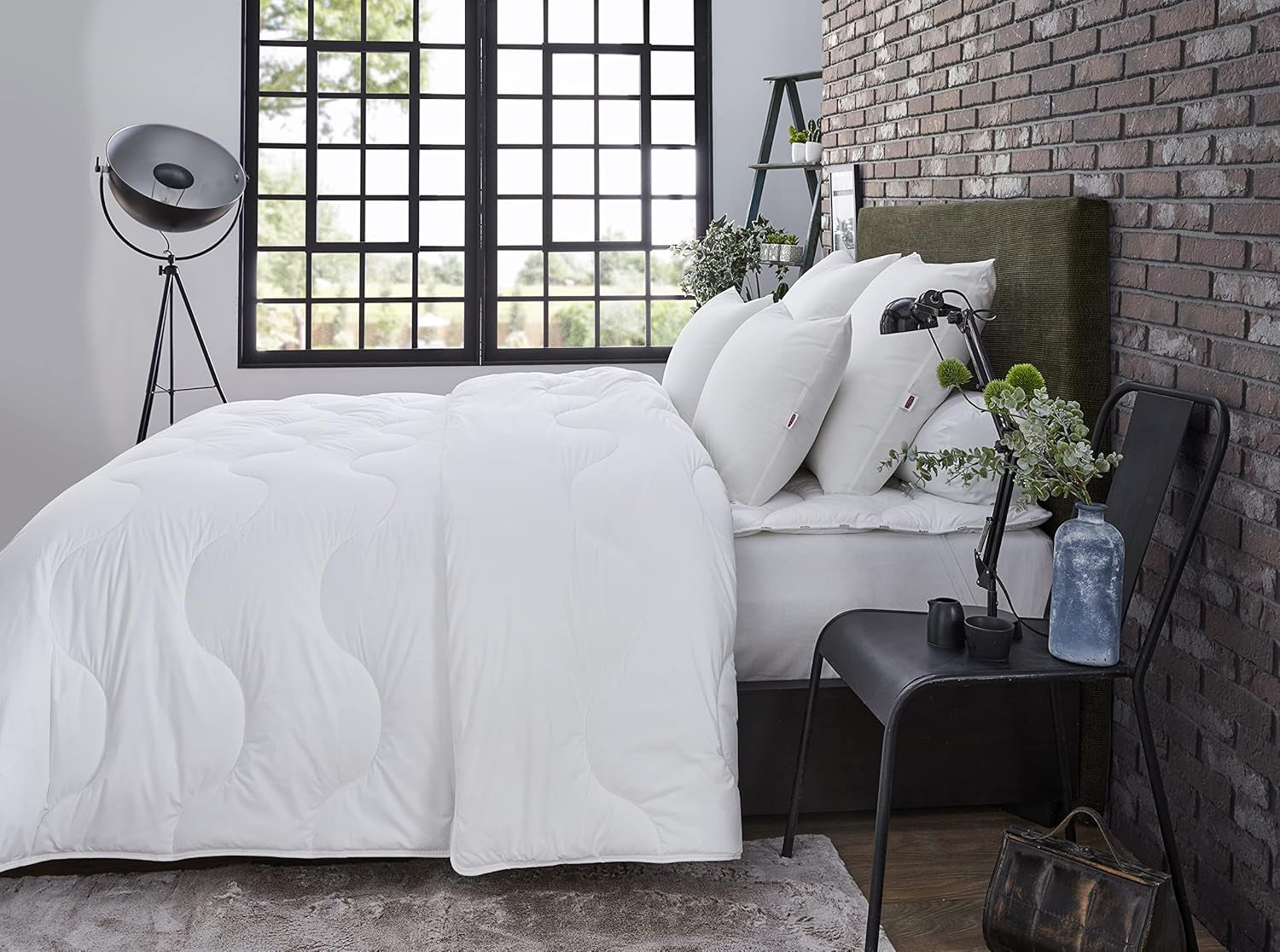 Maxiconfort Ultra dekbed, warm, synthetische vezels, 260 X 240 cm, wit Dekbedden en dekbedden Naty Shop