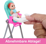 Barbie Skipper-pop en accessoires Speelset Voedsel-oppasset Kleurwisselend speelgoed HTK35