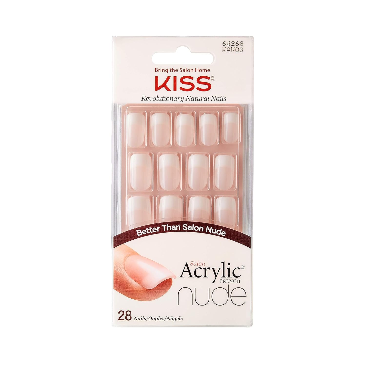 Kiss Nude Nails Cashmere & Nude Nails Geweldige nagels