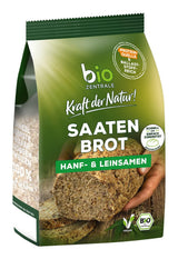 Biocentraal heel lijnzaad | 7 x 400 g biologisch lijnzaad | Ideaal voor yoghurt, muesli en brood | Alternatief voor psyllium, hennepzaad en chiazaad