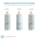 Haarcrème met zuurstof. Haaroxidator ultra-crème. Permanente haarverf. veganistisch. Haarverf - 1000 ml (20 vol., 6%) Haarverf Naty Shop