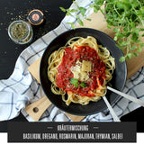 Ankerkraut Italienische Kräuter, mediterranes Universalgewürz für Pasta, Pizza en Salade, 25 g in korkenglas