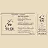 Toiletpapier Renova Eco Love & Action, 4 stuks