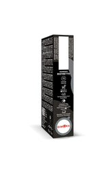 Gimoka Kaffeekapseln Espresso Ristretto, Intensität 11/13-100 Kapsel aus Aluminium - Compatibel met Nespresso* Haushalts-Espressomaschinen - 100 Stück (10 x 10 Getränke) - Hergestellt in Italien