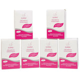 ELANEE 219-V1 Ultradunne zoogcompressen, wit Accessoires Voeding en borstvoeding Bebe Naty Shop 24 stuks (pak van 6)