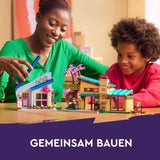 LEGO Friends Familiehuis Olly en Paisley, poppenhuis met figuren en accessoires, huis met twee verdiepingen en boomhut, creatief cadeau voor meisjes en jongens 7+ 42620 bouwsets Besuche in LEGO-Store