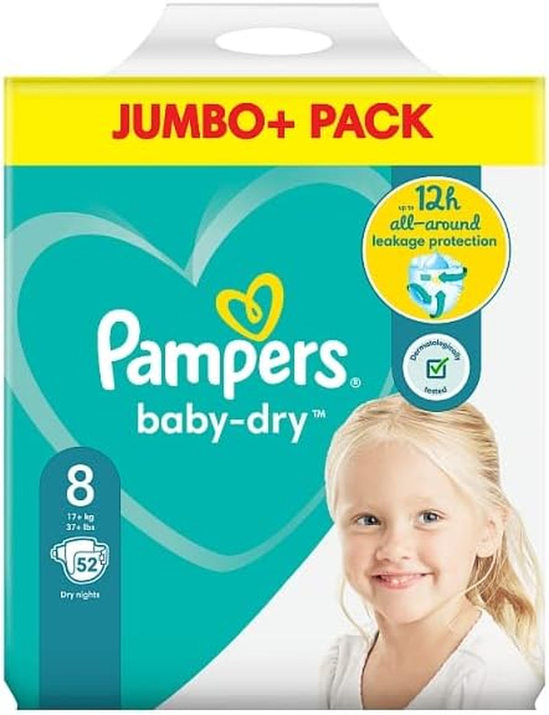 Luiers Pampers 81657566 Baby-Dry broek, wit