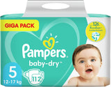 Luiers Pampers 81657566 Baby-Dry broek, wit