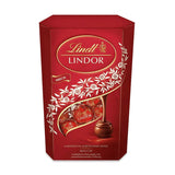 Lindt-chocolade | Melkchocolade hoorntje LINDOR | 500g | 38 Melkchocoladebolletjes met smelt-in-de-mond-vulling | Chocolade cadeau