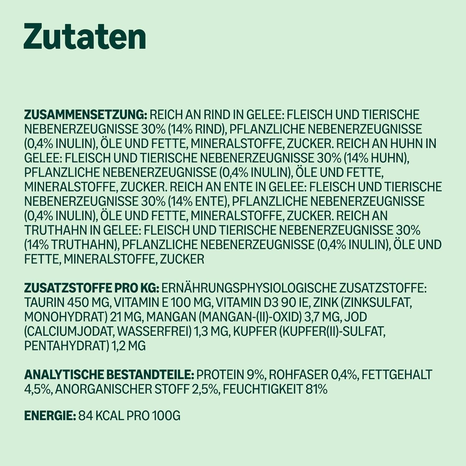 Amazon Graanvrij nat kattenvoer voor volwassen katten Vlees in gelei Selectie 4,76 kg 56 verpakkingen van 85 g (voorheen levenslang)