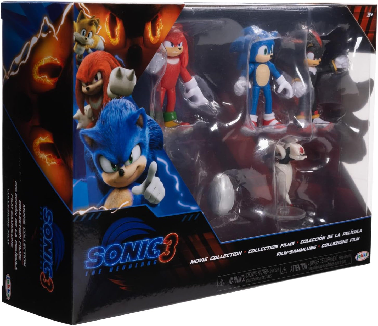 Sonic 3 Movie 6 Cm Actiefiguren Multipack Actiefiguren Naty Shop