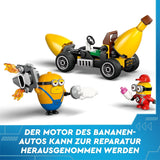 LEGO I - Simply Incorrigible 4 Minions en de Bananenmachine Speelset voor I - Simply Incorrigible 4 Kinderspeelgoed Minions Creatief cadeau voor jongens en meisjes vanaf 6 jaar 75580 Bouwsets Beuche in LEGO-Store