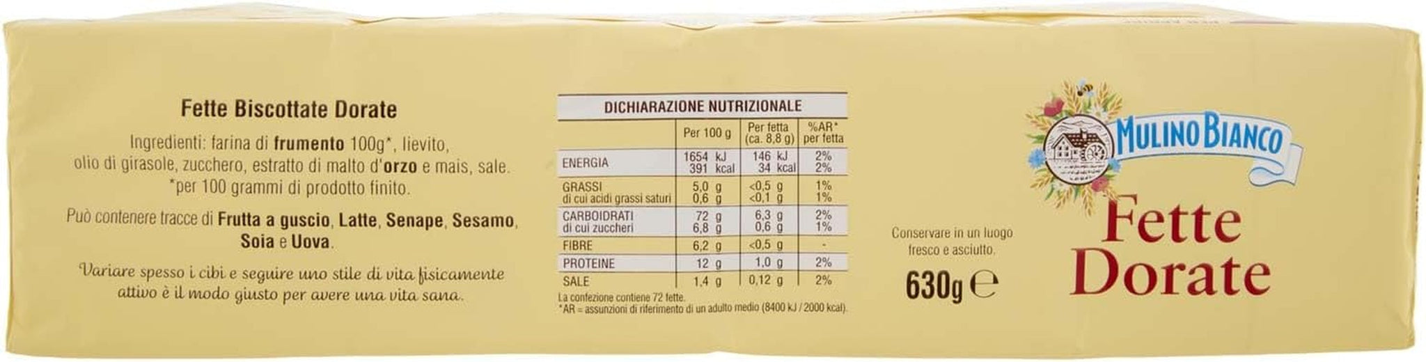 , Vet Biscottate Golden - 630 gr