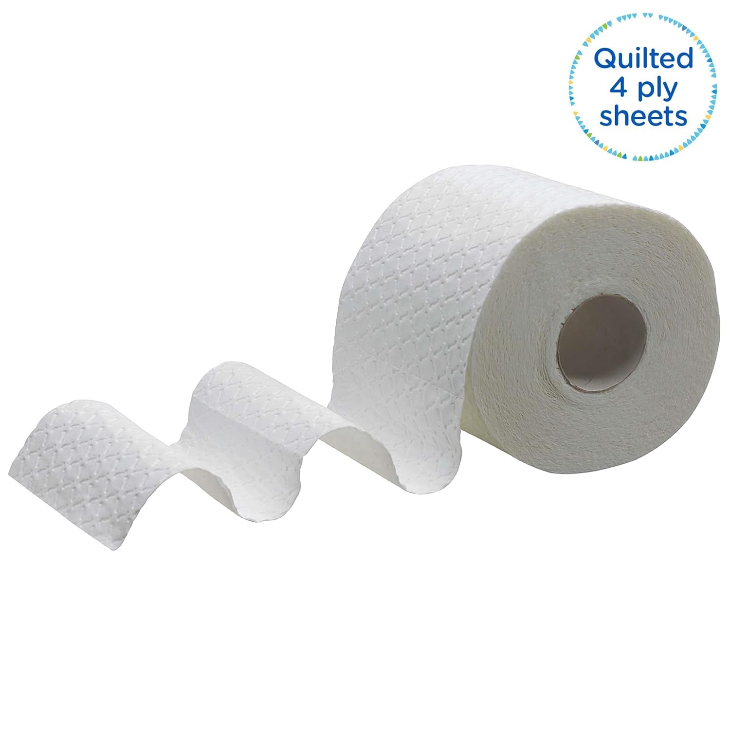Kleenex Premium toiletpapierrollen 8484, toiletpapier 24 rollen x 160 gepofte vellen, 4-laags toiletpapier, 100% zuivere vezels, hoge kwaliteit, scheurbestendig en zacht (2-pack)