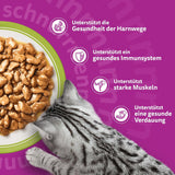 Whiskas Senior 7+ Natvoer Gemengde Selectie in Saus, 48 ​​Zakjes, 12x85g (4 stuks) - Hoogwaardig natvoer voor katten van 7 jaar en ouder
