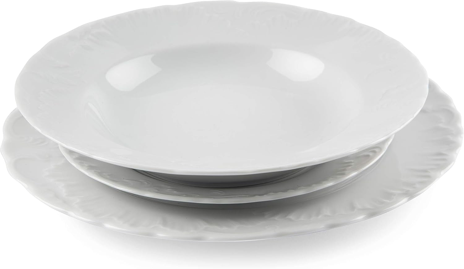 Excelsa bestekset, 18-delig, wit