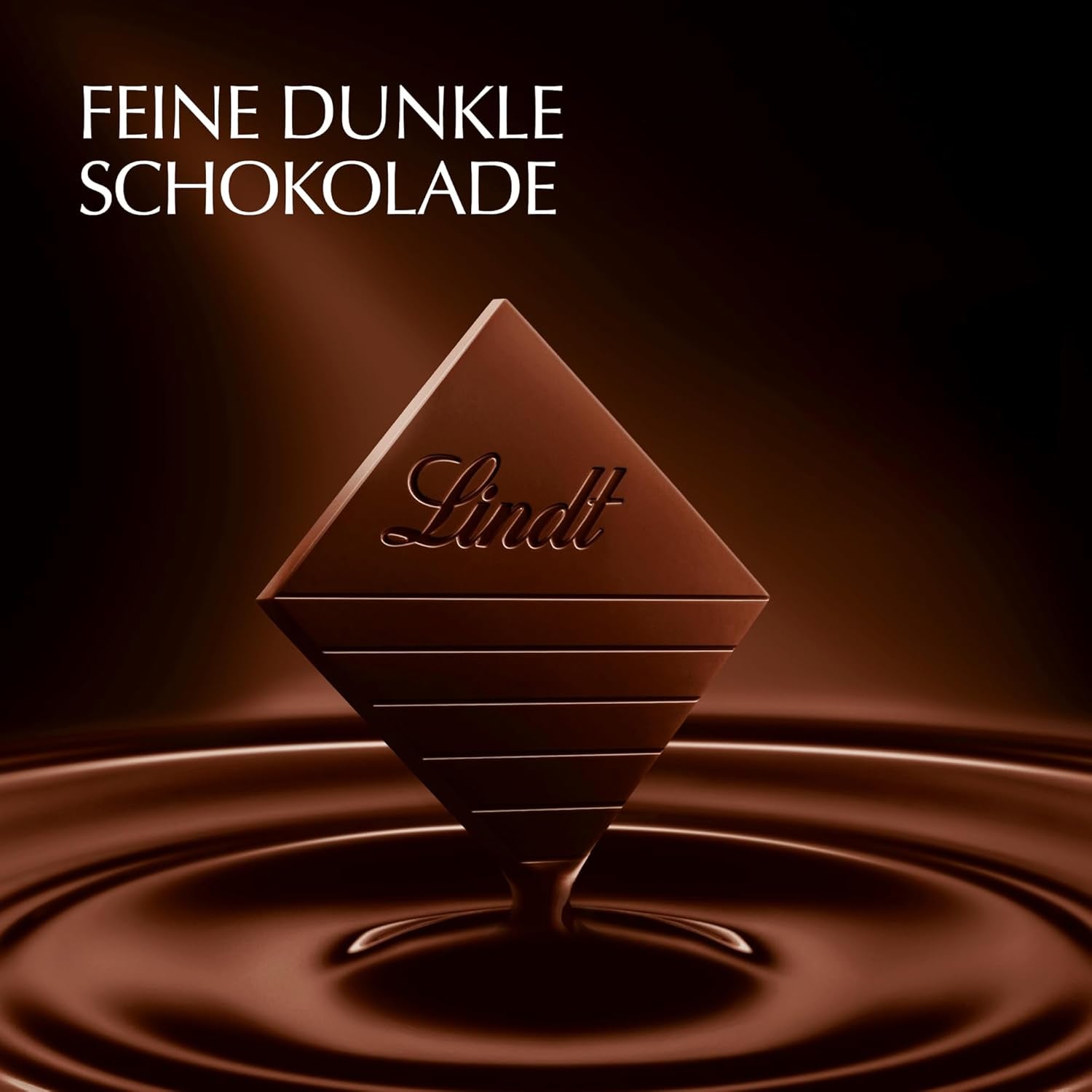 Lindt EXCELLENCE Karamel en zeezout - pure chocolade | Reep 100g | Met Karamel en Zeezout (Fleur de Sel) | Intense cacaosmaak | Donkere chocolade