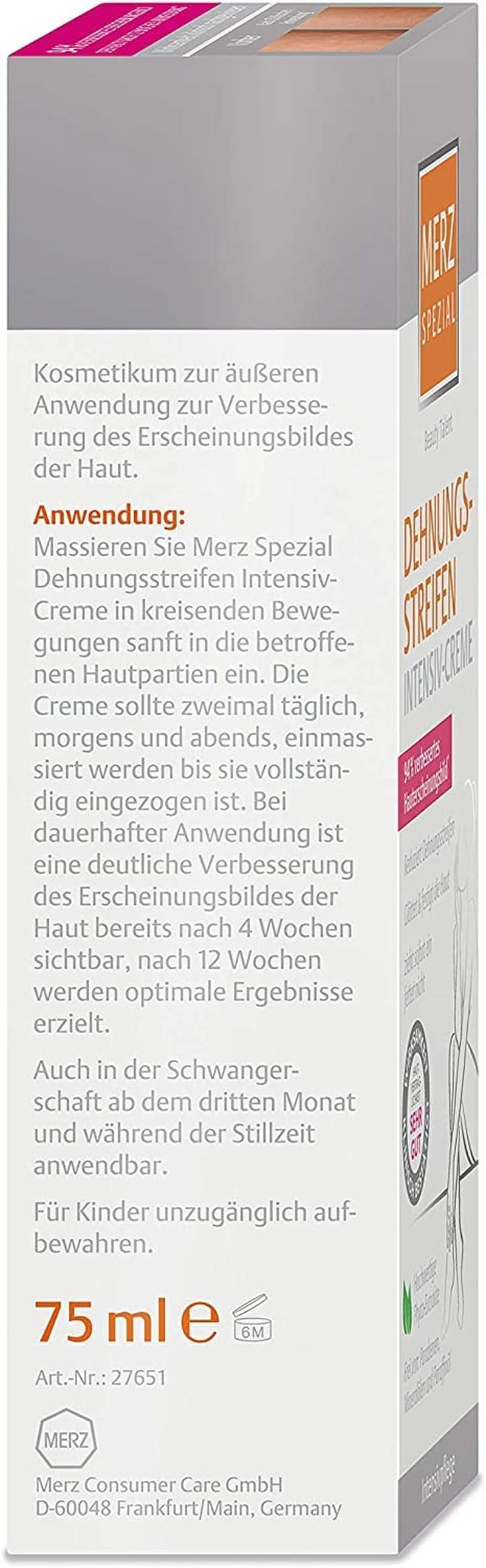 Merz Spezial, Intensieve crème voor striae, 75 ml Cosmetica en schoonheid Naty Shop