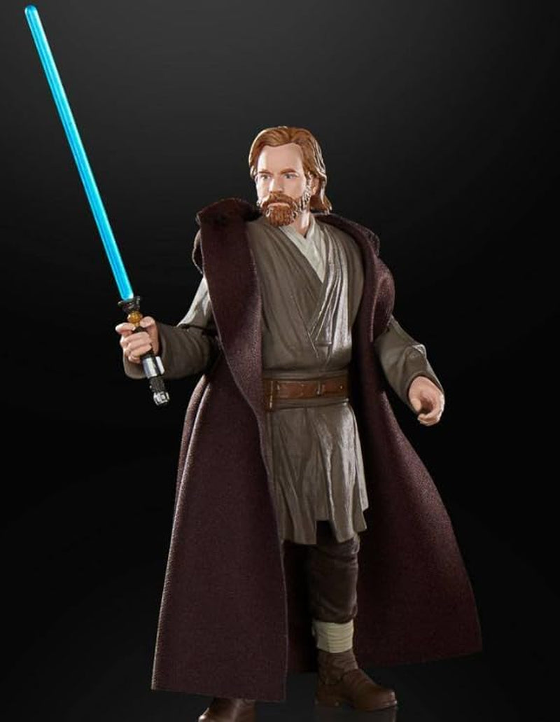 Star Wars Hasbro Star WarBlack Series Obi-Wan Kenobi (Jabiim), 15 cm groot actiefiguur Obi-Wan Kenobi, Multi, F7098 Actiefiguren Naty Shop
