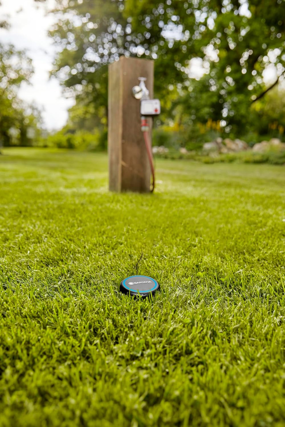 Gardena verlengkabel (10 m) voor regensensor en bodemvochtsensor, aansluitkabel met Easy Click systeem, verlengbaar tot 105 m, voor boven- en ondergronds gebruik (01868-20)