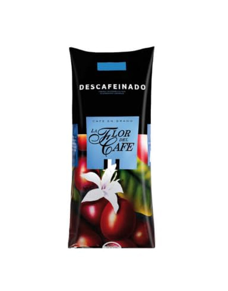Flor del Café cafeïnevrije koffiebonen, 100% Arabica, hele bonen, medium donker gebrand, 10 kg (10 x 1 kg), UTZ gecertificeerd