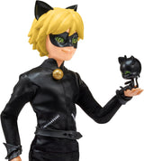 BANDAI - Wonderbaarlijk lieveheersbeestje - Mannequin-pop van 26 cm - Motan Noir - Officieel gelicentieerd Miraculous - Motan Noir gelede pop - Speelgoed voor kinderen vanaf 4 jaar - P50002