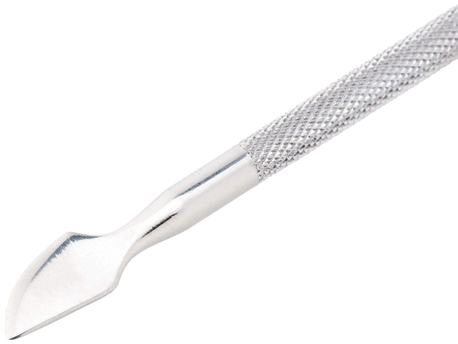 Nagelriemschuiver en nagelreiniger, professioneel manicure-/pedicuregereedschap, dubbelkoppig roestvrij staal, perfect voor overgroeide nagelriemen, reinigt onder/rond de nagel, verwijdert nagellak