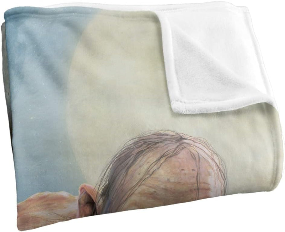 LORD of the RINGS Zijden comfortabele deken, superzacht, 152 x 127 cm bedden en dekbedden LOGOVISION