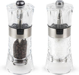 OSLO Duo acryl/roestvrij staal 14 cm Grinders en Grinders Naty Shop Peper- en zoutmolenset