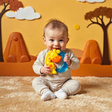 Playgro Jerry Giraffe Bijtring - Baby Bijtring - Siliconen Baby Bijtring - Siliconen Bijtring - Tandjes Hulp - Siliconen - Baby Bijtring - Kleurrijk