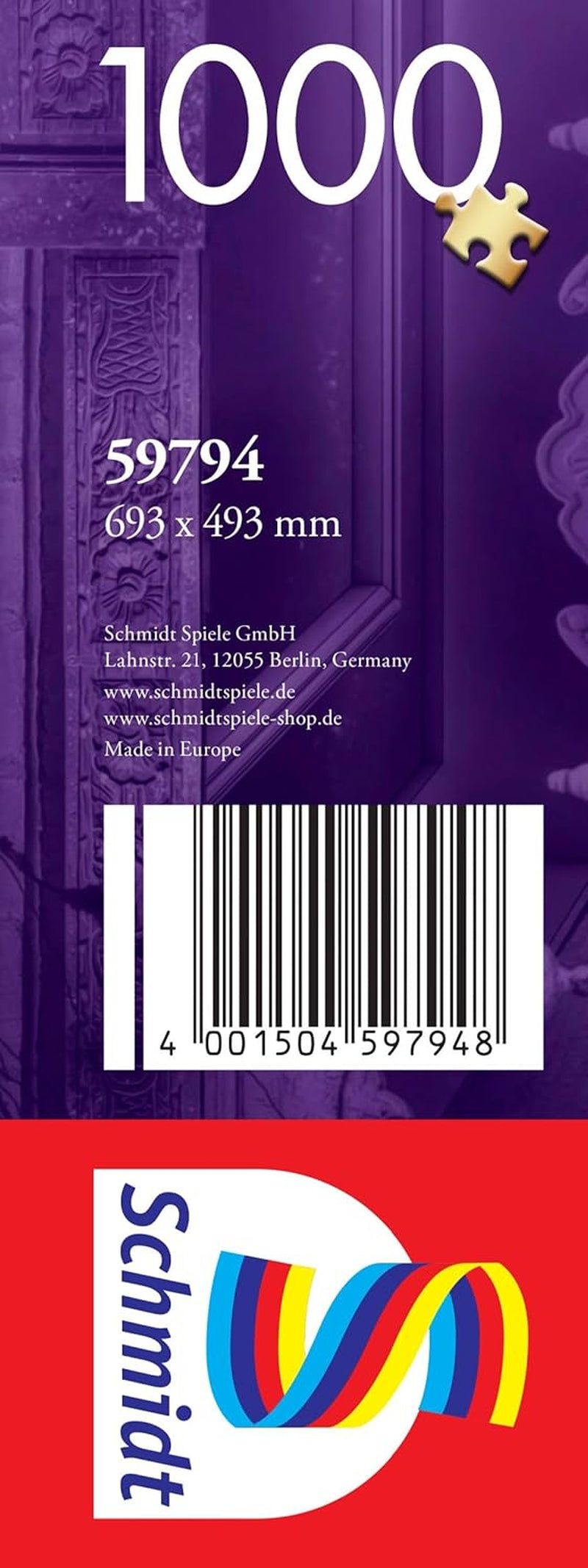 Schmidt Spiele 59794 Tuinhuis in de wijngaarden, puzzel 1000 stukjes Puzzel Naty Shop