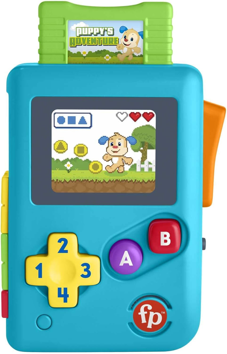 Fisher-Price HBC86 - Leerplezier Lil' Gamer, muzikaal leer- en activiteitenspeelgoed, Duitse versie, voor baby's en peuters van 6 tot 36 maanden Babyspeelgoed Naty Shop Spanje Niet van toepassing