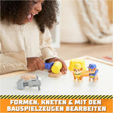 Rubble & Crew - Rubble & Mix figuur-actiefigurenset, 2 bouwspeelgoed en 85G kinetisch bouwzand, speelgoed geschikt voor kinderen vanaf 3 jaar actiefiguren Naty Shop