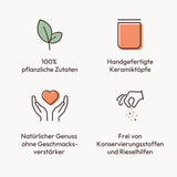 Potluck | Kebab & Gyros Kruiden | Gewürzzubereitung im Keramiktopf | 50g | Veganistisch, glutenvrij en met natuurlijke ingrediënten