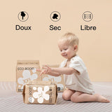 ECO BOOM Bamboe Babyluiers - Maat 6 (20kg), Plantaardige Pull-Up Luiers (17st) - Premium Biologisch, Geurvrij, Huidvriendelijk, Super Absorberend