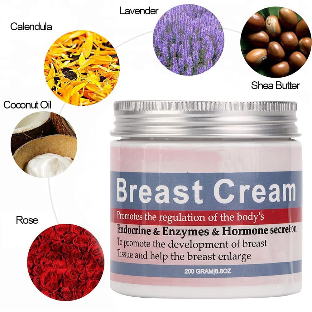 Borstvergrotingscrème, 200G Cosmetica en Schoonheid Naty Shop