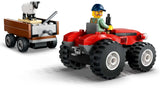 LEGO City tractor met aanhanger - Boerderijspeelgoed met tractor en dierfiguren - Montessori speelsets voor jongens en meisjes vanaf 4 jaar - cadeau met 2 minifiguren 60461 Bouwsets Besuche den LEGO-Store