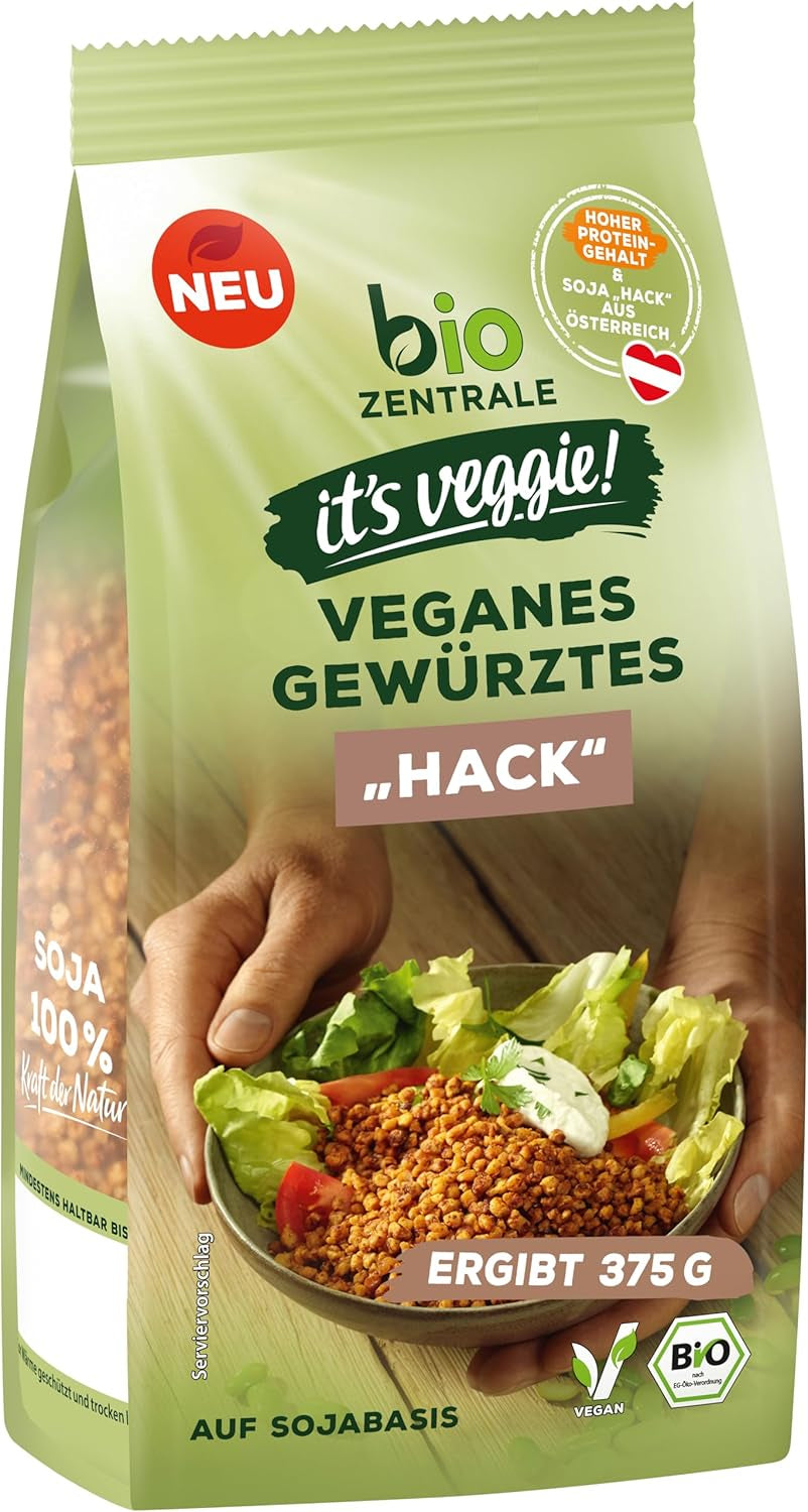 Biozentrale Bulgur in bakje met groenten en gember | 200 g perfect voor een snelle afhaalmaaltijd | bron van veganistisch eiwit | gemakkelijk te bereiden