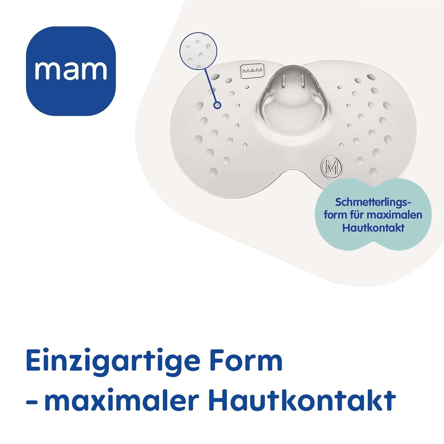 MAM Stillhütchen Größe S (Ø 17 mm) Im 2Er-Set, Extra Weiche Brusthütchen Zum Schutz Beim Stillen, Brustwarzenschutz Für Maximalen Hautkontakt Zwischen Mutter Und Kind Accessoires Voeding en borstvoeding Bebe Naty Shop