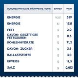 Pasta Barilla Klassieke Maccheroni nr. 44 durumtarwe van hoge kwaliteit, altijd beetgaar, 500 g