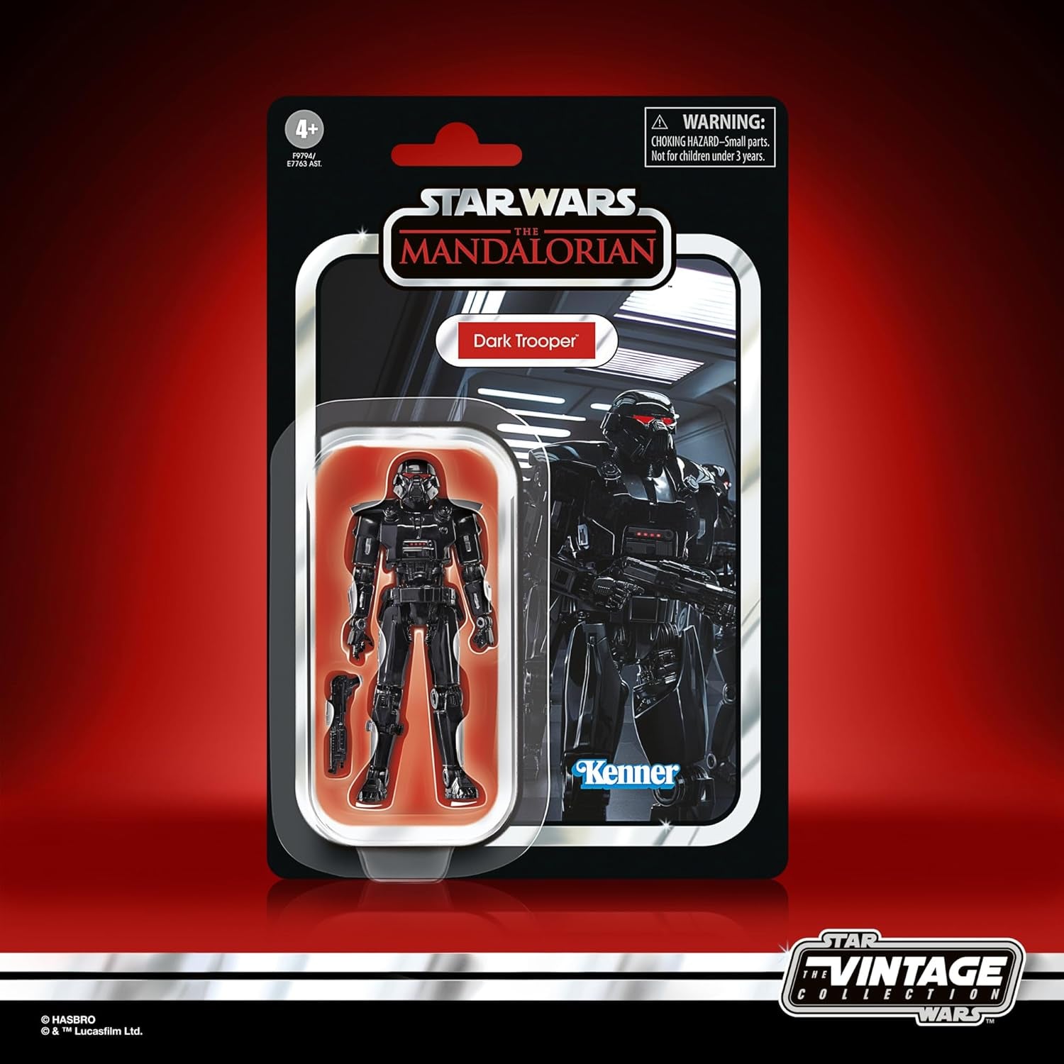Star Wars Vintage Collection Dark Trooper-actiefiguur om The Mandalorian te verzamelen (schaal 9,5 cm) Actiefiguren Naty Shop