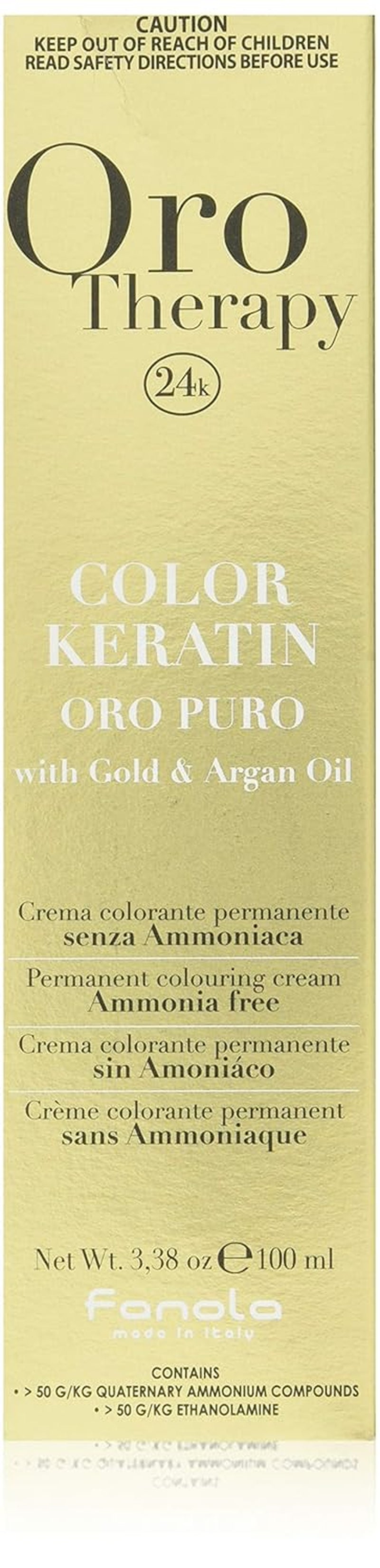 Fanola Oro Therapy Kleur Keratine 5.0 100ml