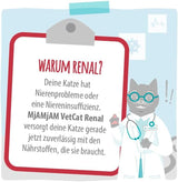 MjAMjAM VetCat - Premium natvoer voor katten - Dieet - Nier - Kip, 6-pack (6 x 200 g), graanvrij