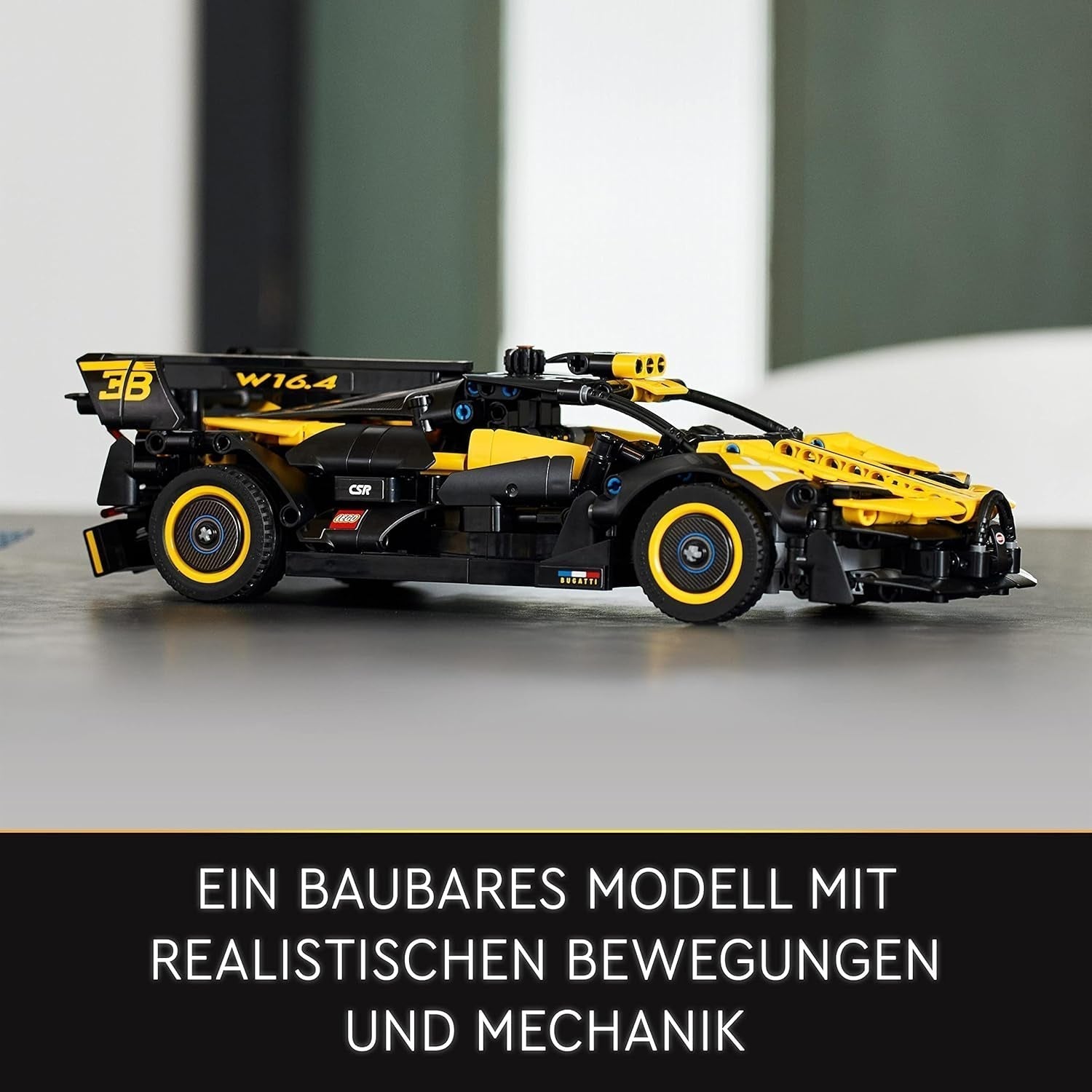 LEGO Technic Bugatti Raceauto, Automodelbouwset, Sportwagenspeelgoed, Iconische verzamelautoset, Bouwspeelgoed vanaf 9 jaar 42151 Bouwsets Bekijk de LEGO-Store