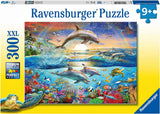 Ravensburger puzzel voor kinderen - 12895 Dolfijnenparadijs - Puzzel voor kinderen vanaf 9 jaar, met 300 stukjes in XXL-formaat Puzzel Naty Shop