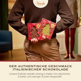 Venchi, Brutto&Buono, handgemaakte "Piemonte Forest Hazelnut" dennenboomvormige melkchocoladereep, 200 g, glutenvrij, kerstcollectie in beperkte oplage, cadeau-idee